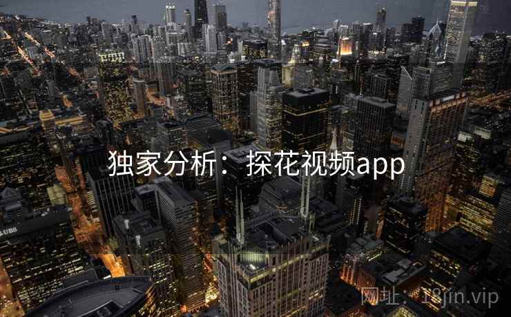 独家分析：探花视频app